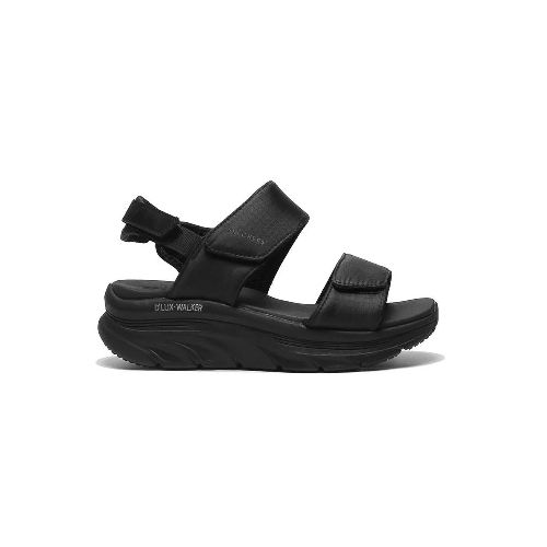 Sandalia Casual Skechers D'LUX WALKER FRESH OUTLOOK All Black