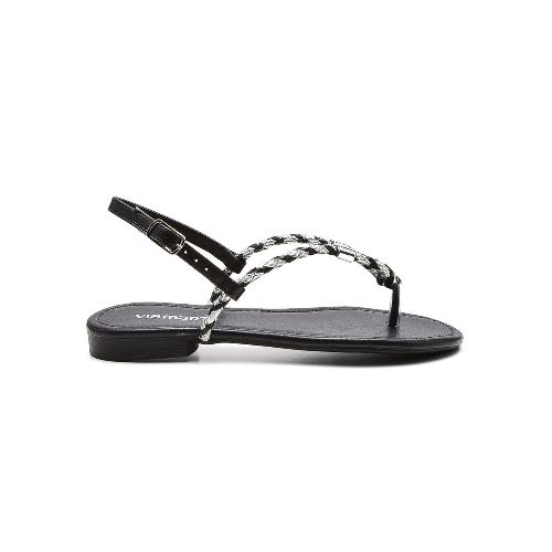 SANDALIA CASUAL VIA MARTE GLORIA BLACK