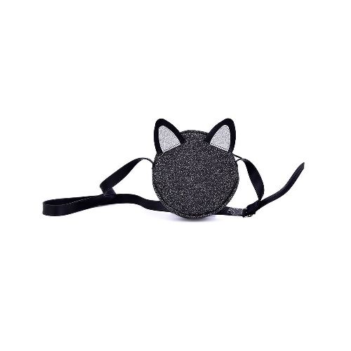 CARTERA INFANTIL GUGA CAT BLACK