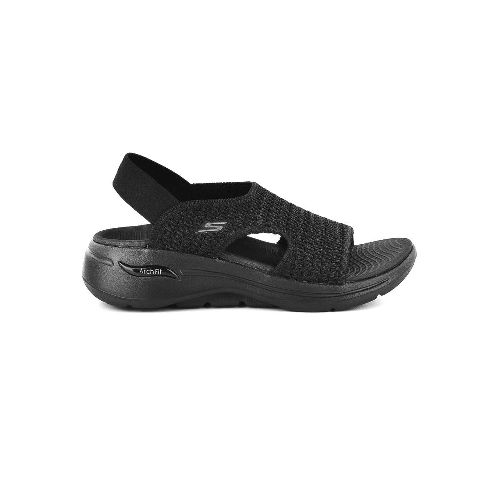 Sandalia Casual Skechers Go Walk Arch Fit All Black