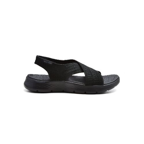 SANDALIA CASUAL SKECHERS GO WALK FLEX BLACK