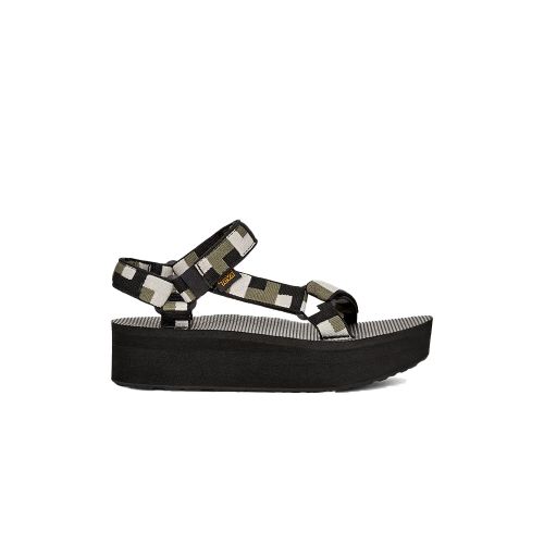 Sandalias Teva Platform Universal - Retro Shapes Black — Inbox