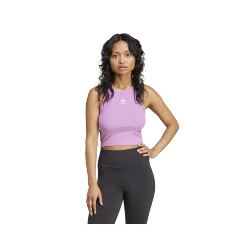 Musculosa Adidas Essentials Ribbed - Rosado — Inbox