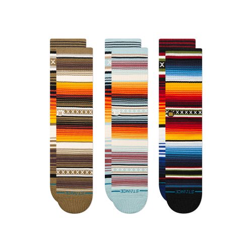 Medias Stance Curren 3 Pack - Multicolor — Inbox