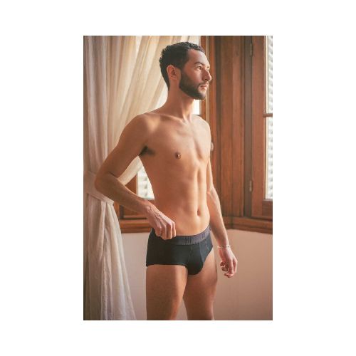 Slip EGO Algodón - Negro