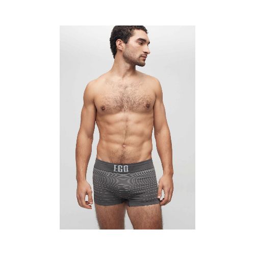 Boxer EGO Elastico Ancho - Gris Plomo