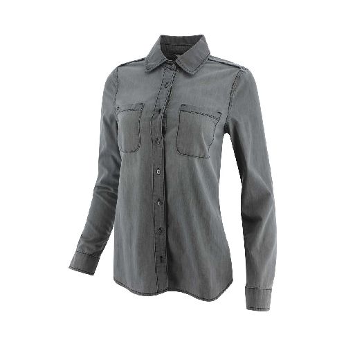 CAMISA M/L MUJER FOUNDATION DENIM L/S