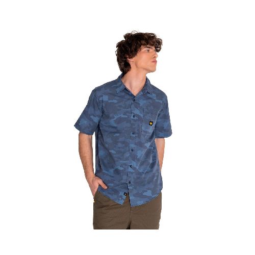 CAMISA M/C HOMBRE RELAXED PRINTED POPL