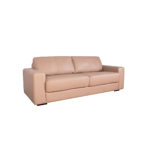 SILLÓN - 3 CUERPOS CUERO-100-NATURAL MARRON TEXAS AVELLANA 237737014