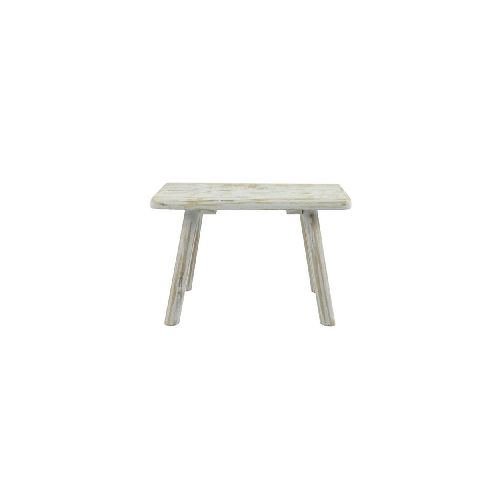 TABURETE RECTANGULAR - SMALL MADERA BLANCO JENITA 276159002