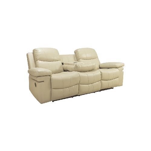 SILLÓN RECLINABLE - 3 CUERPOS PU NATURAL-BEIGE MR2138 CREAM 230355004