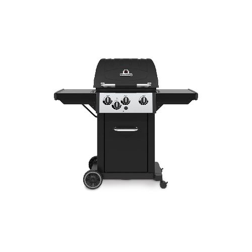 BARBACOA A GAS - ACERO-INOXIDABLE NEGRO ROYAL 340 250694