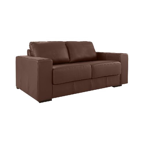 SILLÓN - 2 CUERPOS CUERO-100-NATURAL MARRON TEXAS CARAMELO 237737011