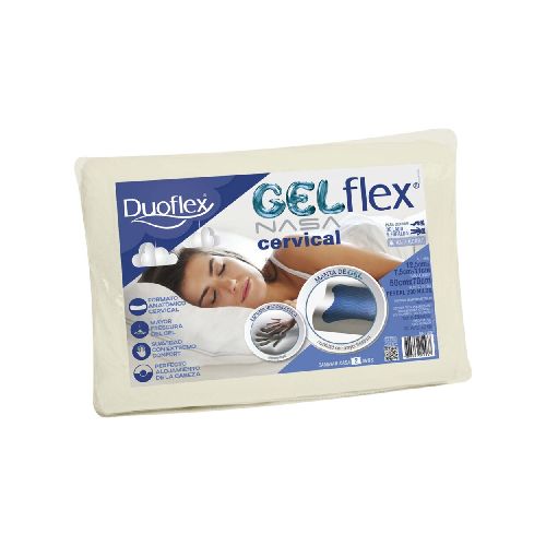 ALMOHADA DUOFLEX - VISCOELASTICA BLANCO GELFLEX CERVICAL GN2100 258923