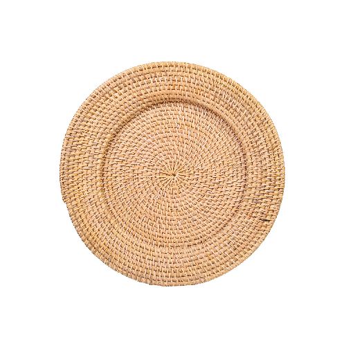 PLATO DE SITIO 33CM - RATTAN NATURAL-BEIGE CPRT 1405 272103004