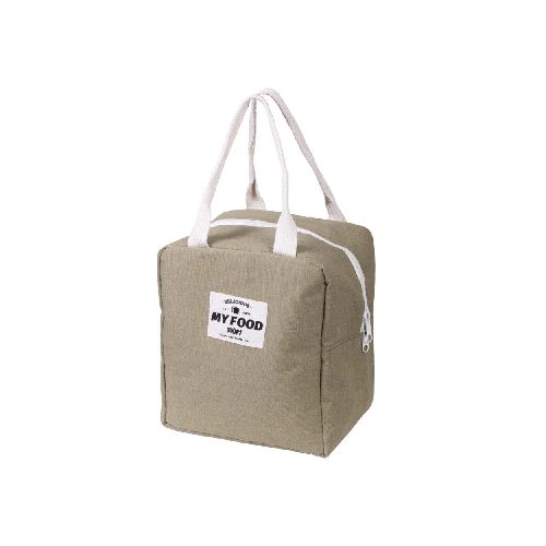 BOLSO - LUNCHERA TÉRMICO NATURAL/BEIGE ALGODÓN MY FOOD 274374001