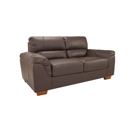 SILLÓN - 2 CUERPOS CUERO-100-NATURAL MARRON NANDA CHOC. 237348016