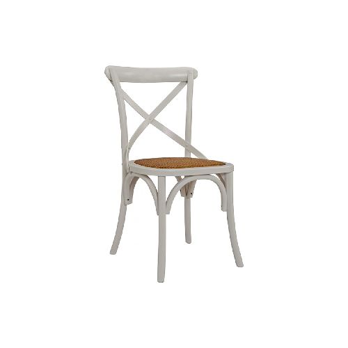 SILLA DE COMEDOR - MADERA BLANCO CRUCETA 233452004