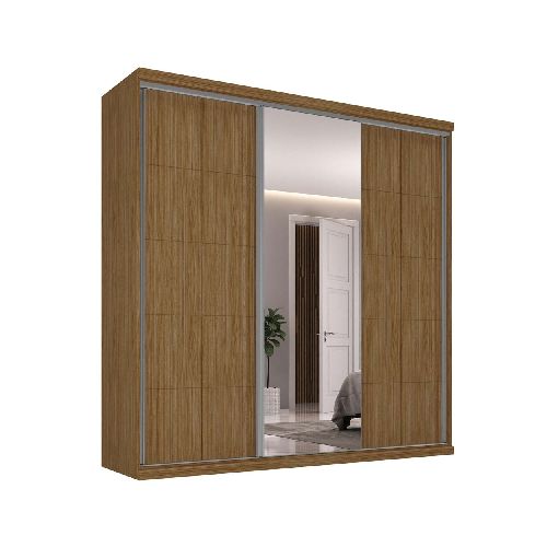 ROPERO PLACARD - 3 PUERTAS MDF MARRON SOUTH 240140012