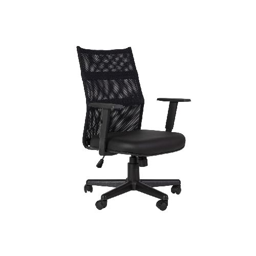 SILLA DE OFICINA - PU-Y-MALLA NEGRO ACQUA 260640001