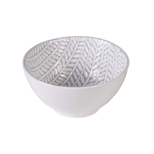 BOWL - CERAMICA GRIS LEAF 276847