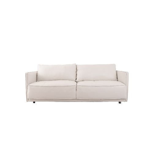 SILLÓN - 3 CUERPOS CUERO-100-NATURAL BLANCO ROMEO 256949001