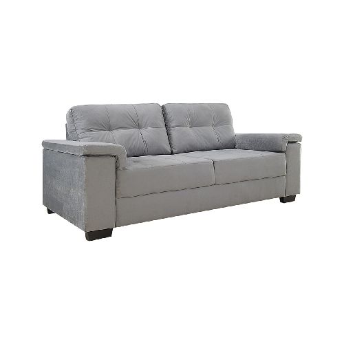 SILLÓN - 3 CUERPOS TELA GRIS LUARES 239467002