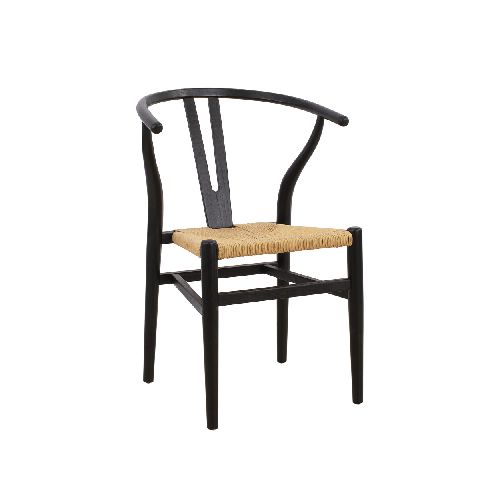 SILLA DE COMEDOR - MADERA NEGRO WISHBONE 247542002