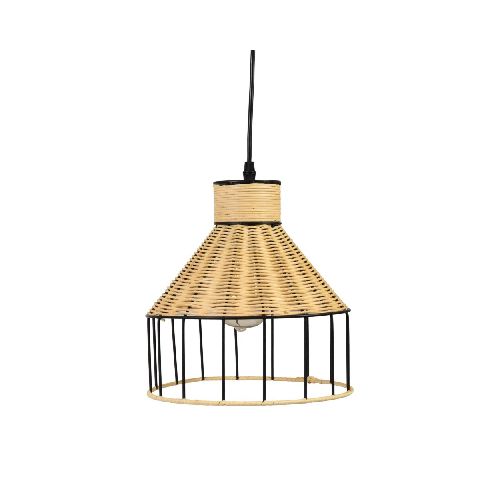 LÁMPARA DE TECHO - RATTAN-Y-METAL NATURAL-BEIGE ML238615 272932