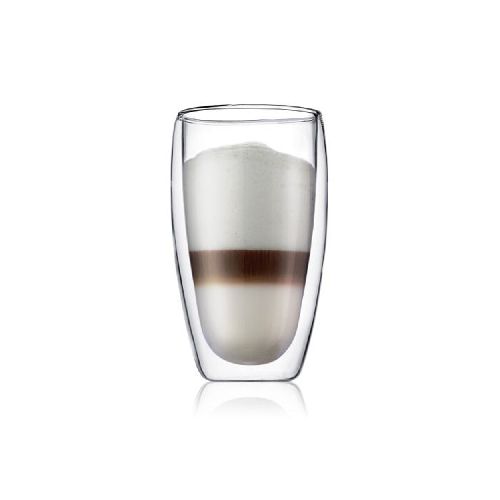 VASO - VIDRIO TRANSPARENTE DOBLE PARED 450ML 251365