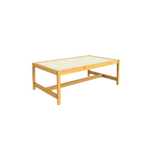 MESA RATONA - MDF-Y-MADERA BLANCO QUÉBEC BCO/NAT 277244001