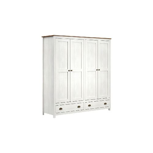 PLACARD ROPERO - 4 PUERTAS MADERA NATURAL-BEIGE TOPAZIO 237666002