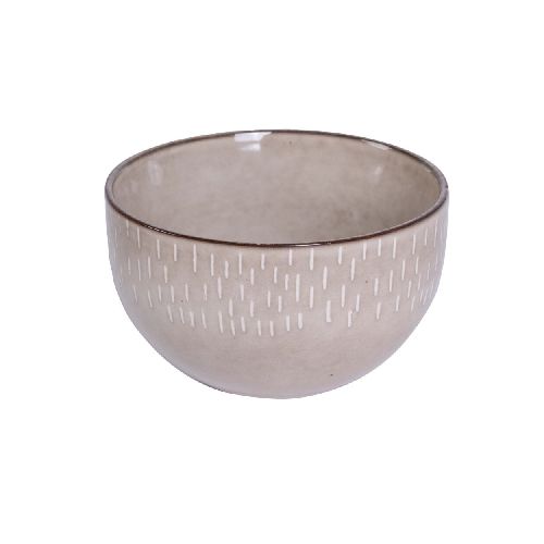 BOWL - 12CM PINTS NATURAL/BEIGE CERÁMICA TJL-24ST0902069 278525