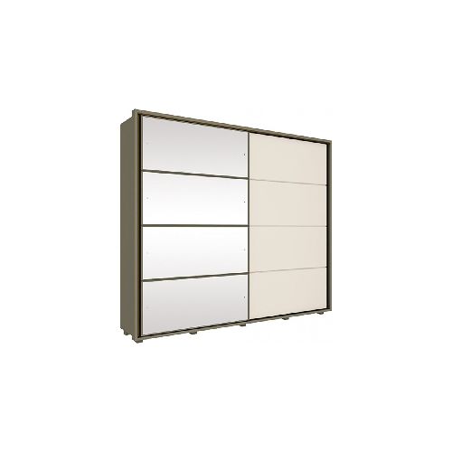 PLACARD ROPERO - 2 PUERTAS MDF MARRON CAVIC 244341001