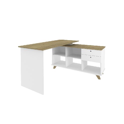 ESCRITORIO - MDF-Y-MDP BLANCO GOLD 258072001