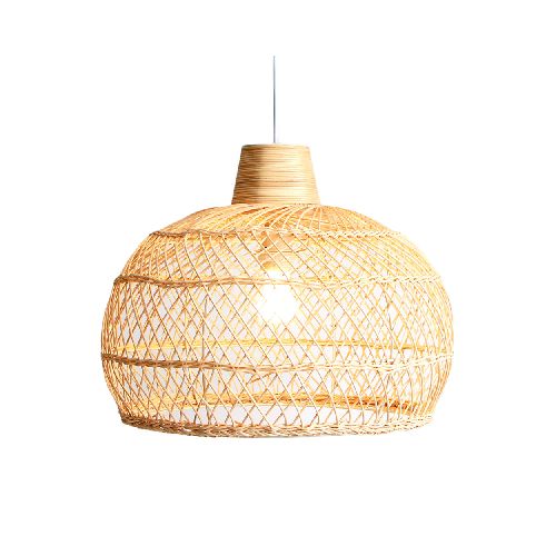 LÁMPARA - RATTAN-Y-METAL NATURAL-BEIGE DE TECHO 270297