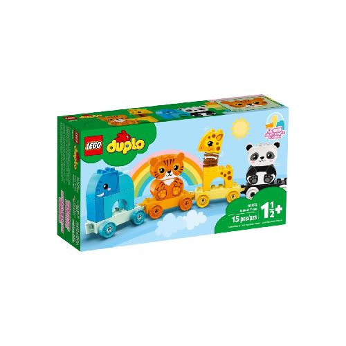 LEGO - PLASTICO MI PRIMER: TREN DE LOS ANIMALES 15PCS 277425