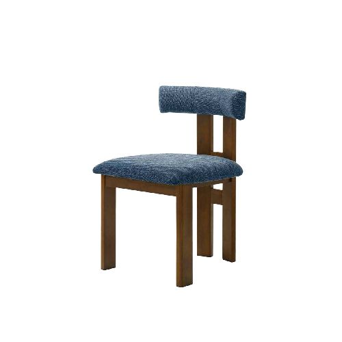 SILLA DE COMEDOR - MADERA-Y-TELA AZUL IRINA 278791001