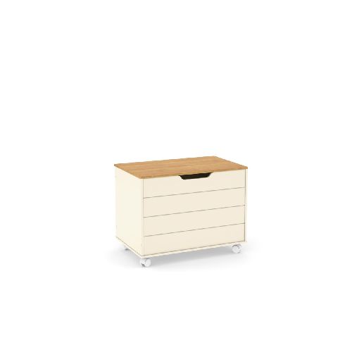 BAÚL - MDF BLANCO TOY TESS/GOLD 277263001