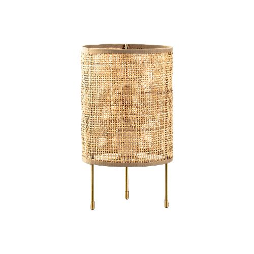 LÁMPARA - RATTAN NATURAL-BEIGE DE MESA 253008