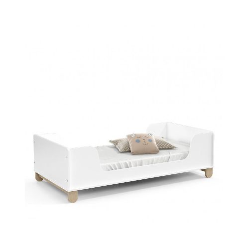 CAMA MINI CAMA - 1 PLAZA MDF-Y-MADERA BLANCO ZUPPY 252451001