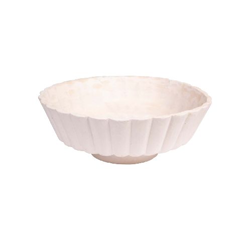 BOWL PAPEL MACHÉ - PAPEL-ARTESANAL NATURAL-BEIGE 8719 274869