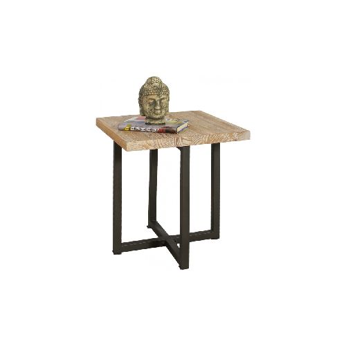 MESA DE LIVING LATERAL - ARRIME - MADERA-Y-METAL NATURAL-BEIGE MADISON NATURAL 239159001