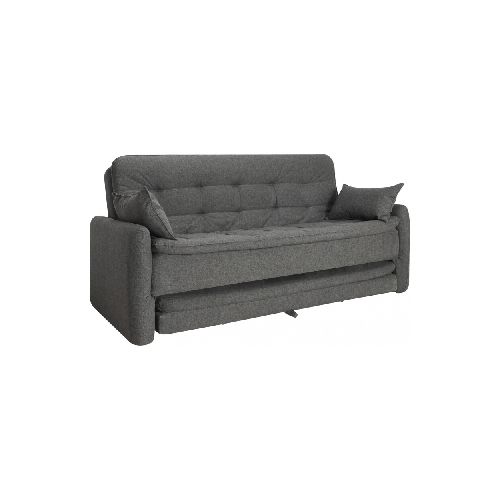 SILLÓN CAMA - 3 CUERPOS TELA GRIS MADALENA GRAFITO 239357003