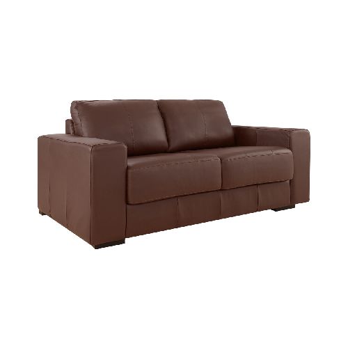 SILLÓN - 3 CUERPOS CUERO-100-NATURAL MARRON TEXAS CARAMELO 237737012