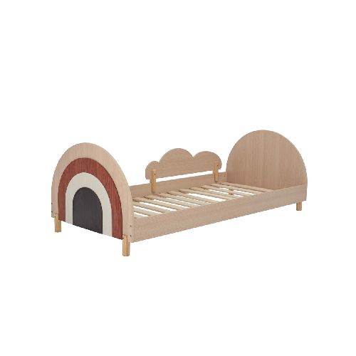 CAMA - 1 PLAZA MDF NATURAL-BEIGE ARCOIRIS 277485