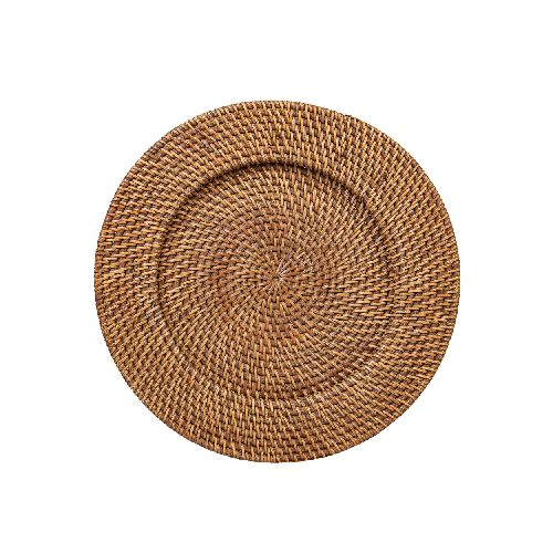 PLATO DE SITIO 33CM - RATTAN MARRON CPRT 1405 272103003