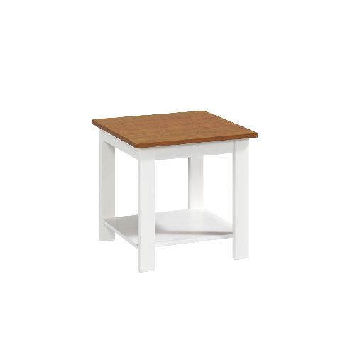 MESA DE LIVING LATERAL - ARRIME - MADERA BLANCO AGATA BCO/NAT 231724002