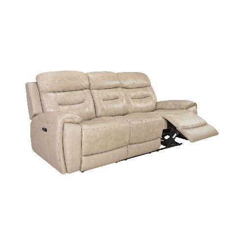 SILLÓN - 3 CUERPOS CUERO MEMPHIS BEIGE 242633002