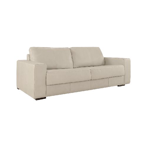 SILLÓN - 3 CUERPOS CUERO-100-NATURAL NATURAL-BEIGE TEXAS CREMA 237737010